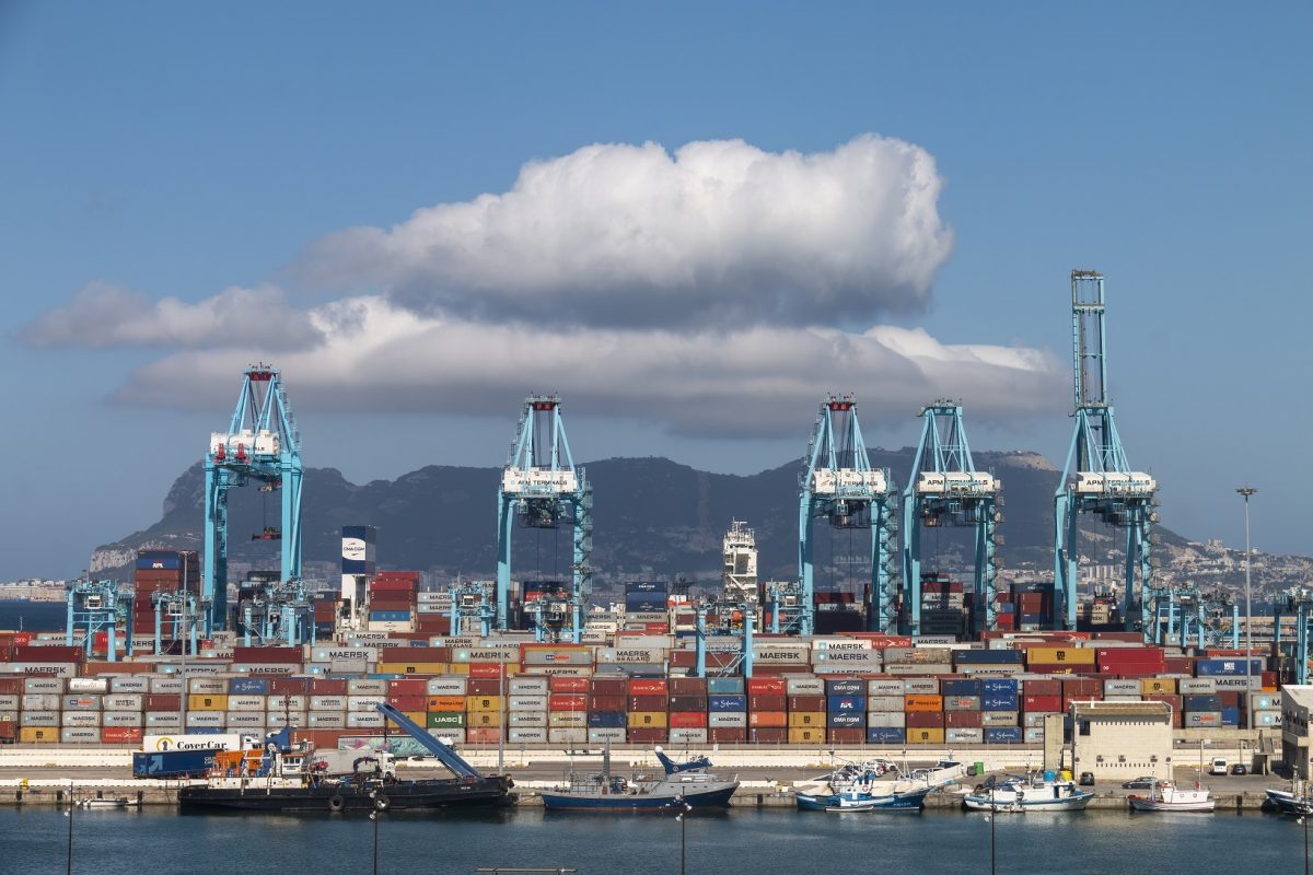 Puerto de Algeciras. GEFCO