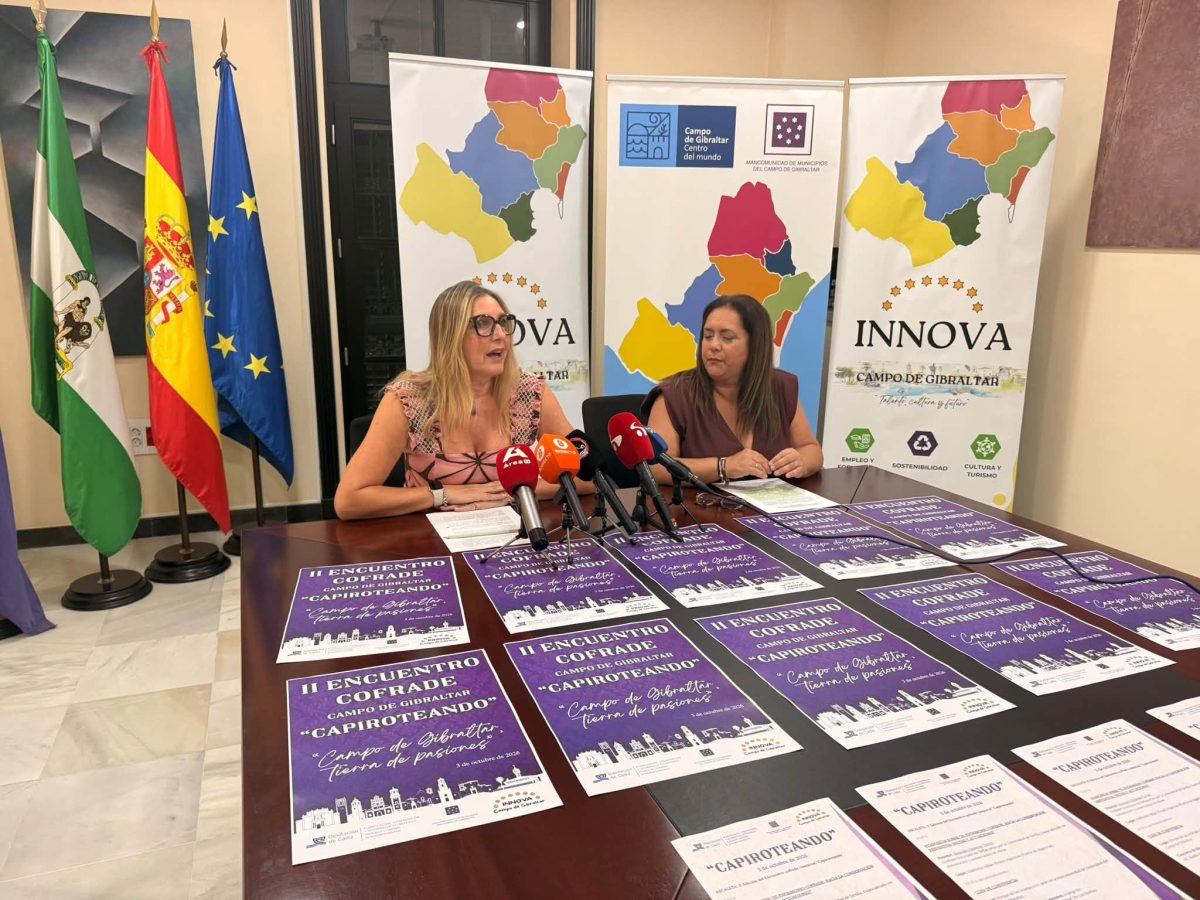 presentacion capiroteando encuentro cofrade - "Campo de Gibraltar, tierra de pasiones": el mundo cofrade de la comarca se reúne en ‘Capiroteando’ «Campo de Gibraltar, tierra de pasiones»: el mundo cofrade de la comarca se reúne en ‘Capiroteando’