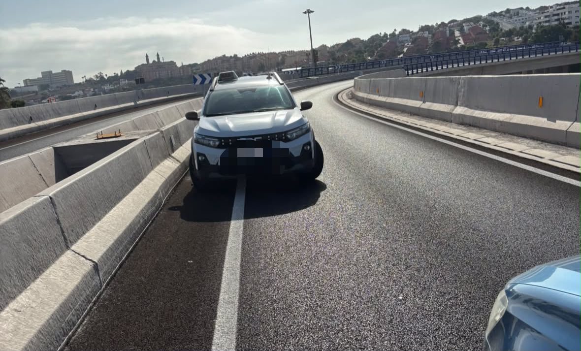 Bifurcacion Los Pastores - Un disco en la bifurcación de Los Pastores confunde a conductores y provoca circulaciones en sentido contrario Un disco en la bifurcación de Los Pastores confunde a conductores y provoca circulaciones en sentido contrario