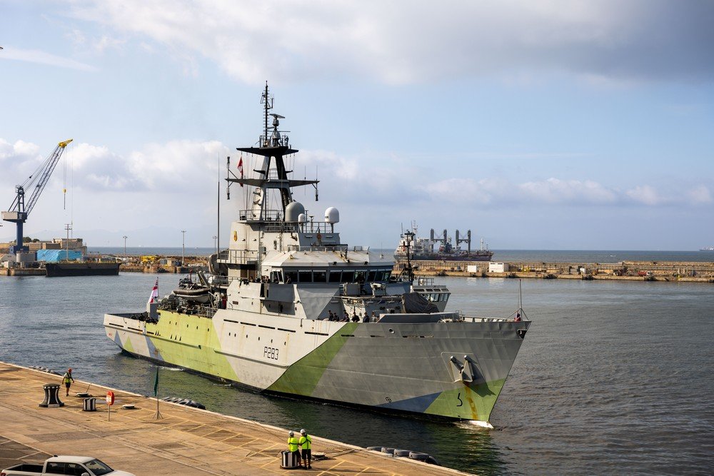 HMS Mersey Gibraltar