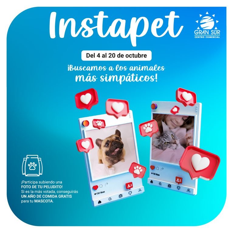 Gran Sur concurso perros - Gran Sur busca a la mascota más simpática de La Línea y regalará un año de comida gratis