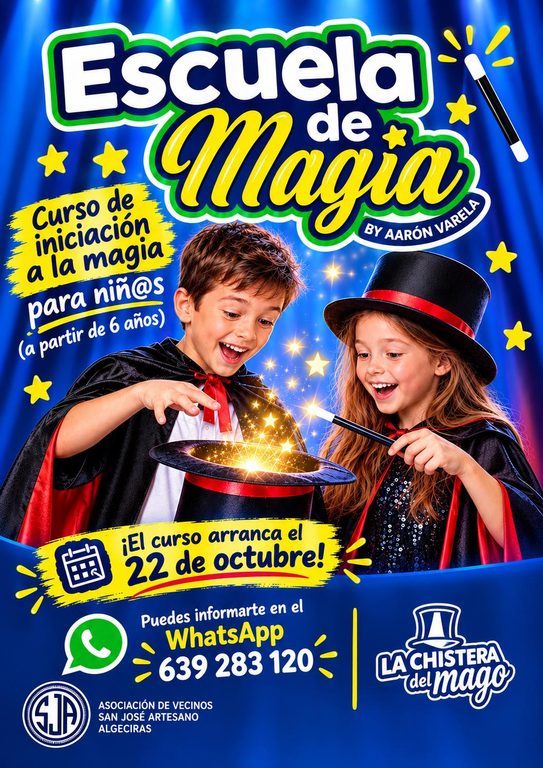 escuela magia - La primera academia de magia del Campo de Gibraltar abre en Algeciras: fechas, horarios e inscripciones