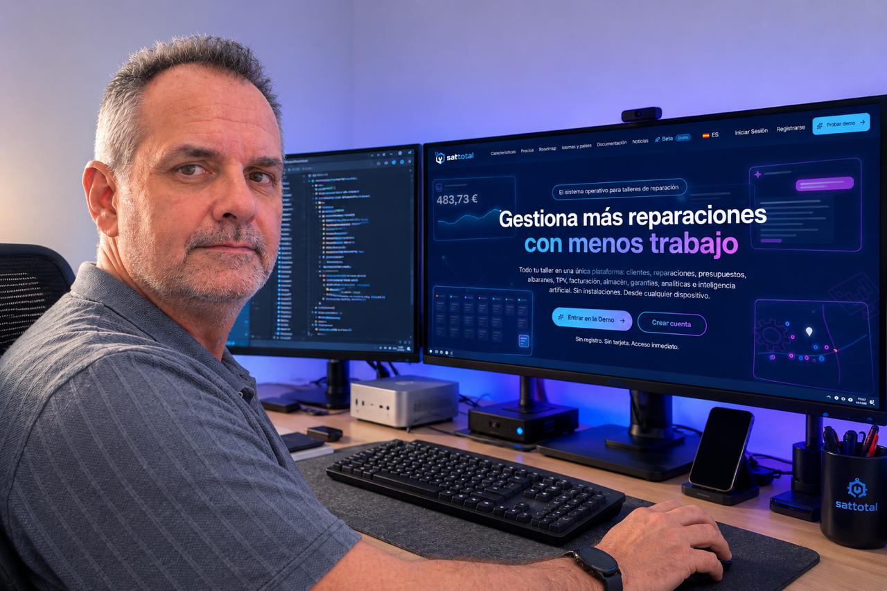 ismael Sattotal - Sattotal, el software creado por el linense Ismael Cruz que revoluciona la gestión de talleres y ya llega a 24 países